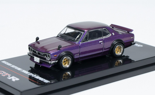 1/64 INNO Nissan Skyline 2000 GT-R (KPGC10) Midnight Purple