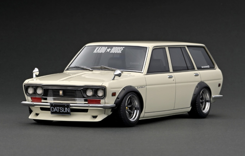 1/18 Ignition Model Datsun Bluebird (510) Wagon White