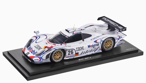 1/18 Dealer Edition 1998 Porsche 911 GT1 #26 Winner 24h LeMans