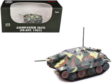 1/35 Built WWII German Hetzer Jagdpanzer 38(t) Tank