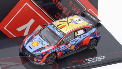 Hyundai I20 Coupe WRC 2022 – Rallye Finlande – Neuville – IXO 1/43