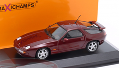 1/43 Minichamps 1991 Porsche 928 GTS (Red Metallic) Car Model