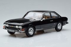 1/18 Norev 1969 Peugeot 504 Coupe (Black) Car Model