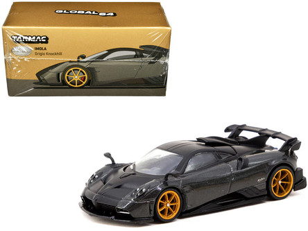 専用　db 1/64 Tarmac Works Pagani Imola Nero Oro (Black) Diecast Car