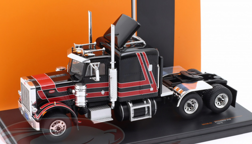 Salvat Ebro サルバットトラック 1973 1/43 1/43 Ixo 1973 Peterbilt 359 Tractor (Black & Red) Car Model