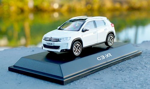 1/43 Dealer Edition Citroen C3-XR C3XR (White) Diecast Car Model