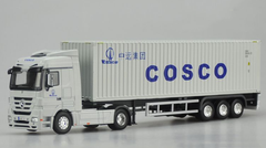 1/50 Dealer Edition Mercedes-Benz Mercedes Cosco Semi Truck Diecast Car Model