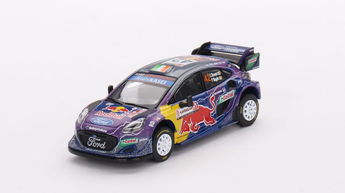 1/64 MINI GT Ford Puma Rally1 #42 M-Sport Ford WRT 2022 Rally Italia  Sardegna 2nd Place - LIVECARMODEL.com