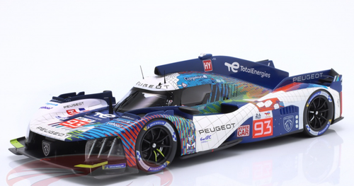 1:43 Peugeot 9X8 n°93 24H Le Mans 2023 SPARK S8729 | eBay