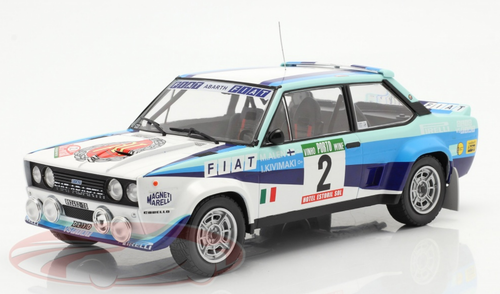 KYOSHO 1/18scale Fiat 131 Abarth Rally Alitalia (No.5 / 1978 Tour De