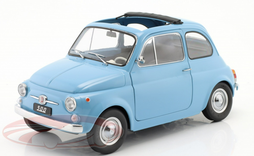 MODELLINO IN SCALA COMPATIBILE CON FIAT 500 1968 DARK BLUE 1:12 KK SCALE  KKDC120033 Auto Stradali,Scala 1:12