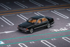 1/64 DCM BMW E32 7-Series Sedan (Black) Diecast Car Model