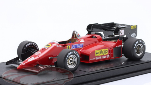 1/18 GP Replicas 1984 Formula 1 Rene Arnoux Ferrari 126C4 #28