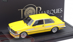 1/43 TopMarques 1983 BMW Alpina 323 (Yellow) Car Model