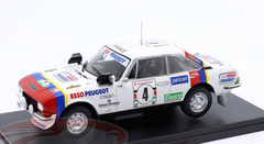 1/24 Altaya 1978 Peugeot 504 V6 Coupe #4 Winner Safari Rallye Marshalls (EA) Ltd. Jean-Pierre Nicolas, Jean-Claude Lefèbvre Car Model