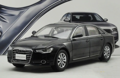 USED DEFECT 1/18 Dealer Edition Audi A6 A6L (Black) Diecast Car Model