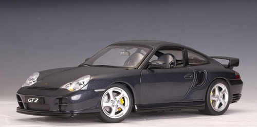 1/18 AUTOart Porsche 911 996 GT2 (Grey) Diecast Car Model 77842