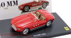 1/43 Altaya 1953 Ferrari 340 MM (Red) Car Model