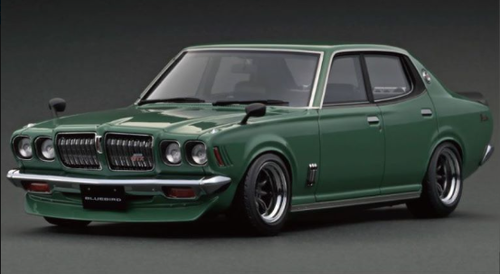 自動車 ignition model BLUEBIRD U 2000 GTX1/18 1/18 Ignition Model Nissan Bluebird U 2000GTX (G610) Green (Limit