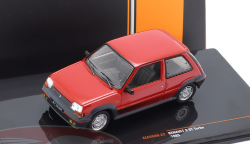 1/43 Ixo 1985 Renault 5 GT Turbo (Red) Car Model - LIVECARMODEL.com