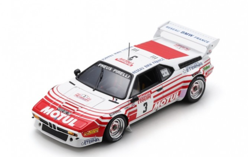 1/43 Spark 1983 BMW M1 No.3 Tour de Corse Rallye de France B