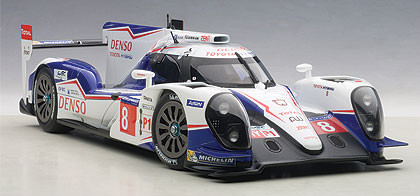 ミニカー AUTOart 1/18 TOYOTA TS040 HYBRID LEMANS Die-cast: Autoart's 2014 LeMans, Toyota TS040 Hybrid