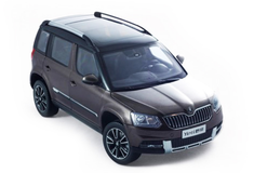 1/18 Dealer Edition Skoda Yeti (Grey) Diecast Car Model