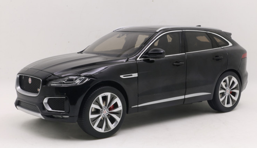 JAGUAR F-PACE アルティメットブラック 1/18ミニカー Y0966 1/18 TSM Jaguar F-Pace FPace (Black) Diecast Car Model (no box
