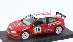 1/24 Altaya 1999 Citroen Xsara Kit Car #16 Winner Rallye Catalunya Automobiles Citroën Philippe Bugalski, Jean-Paul Chiaroni Car Model