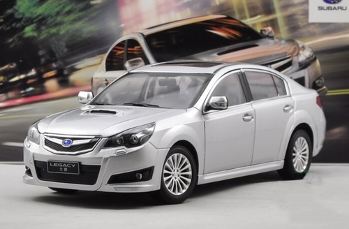 1/18 Dealer Edition Subaru Legacy (Silver) Diecast Car Model