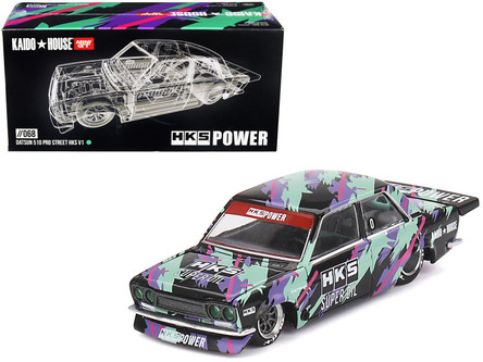 Mini GT x Kaido House Collab Datsun KAIDO 510 Wagon HKS V1