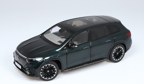 1/18 NZG Mercedes-Benz EQS AMG Line (Emerald Green) Diecast Car