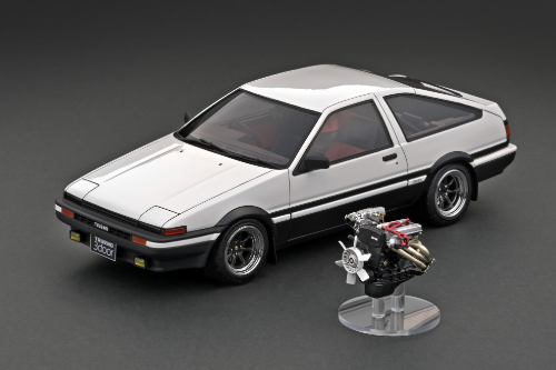 1/18 Ignition Model Toyota Sprinter Trueno 3Dr GT Apex White