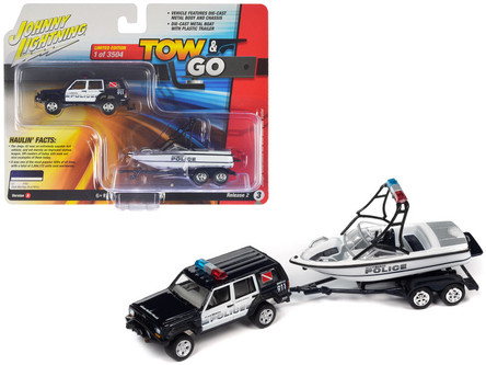 ミニカーセット コロンビアボートと車両 6f71ef657b3c48eba6119882d7f11b