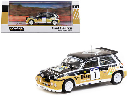 1/64 Tarmac Works Renault 5 MAXI Turbo Rallye du Var 1986