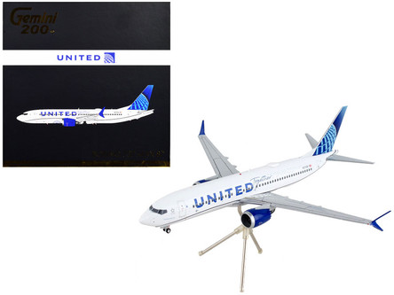 ジェミ二1/200ボーイング737MAX9 737 MAX 9 1:200 Diecast Model - GeminiJets GJ-G2TLM820 - $84.95