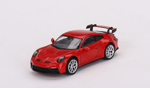 1/64 Mini GT Porsche 911 (992) GT3 (Guards Red) Diecast Car