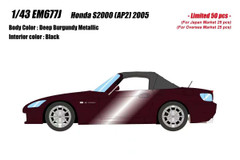 1/43 Makeup 2005 Honda S2000 (AP2) (Deep Burgundy Metallic) Car Model