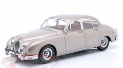 1/18 KK-Scale 1959 Jaguar MK II 3.8 RHD (Pearl Silver) Car Model