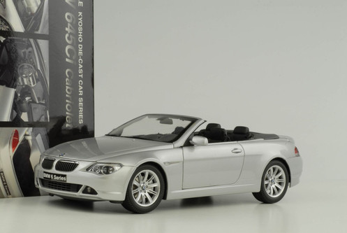 Miniature Kyosho 1/18 BMW Série 6 Cabriolet – Comme Neuve En Boîte – D2