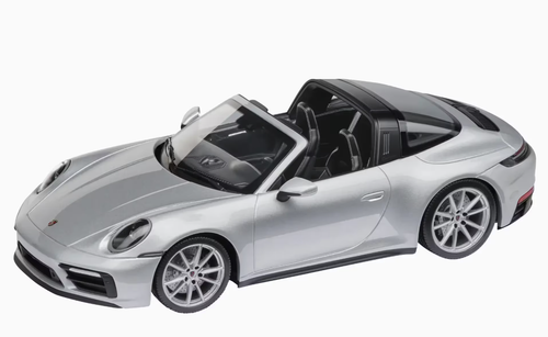 1/18 Dealer Edition 2021 Porsche 911 (992) Targa 4 GTS (GT Silver