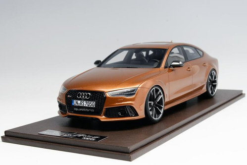 1/18 Motorhelix Audi RS7 (Zanzibar Brown) Resin Car Model Limited
