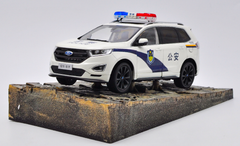 1/18 Dealer Edition Ford Edge Highway Patrol Sheriff Police Car Diecast Car Model