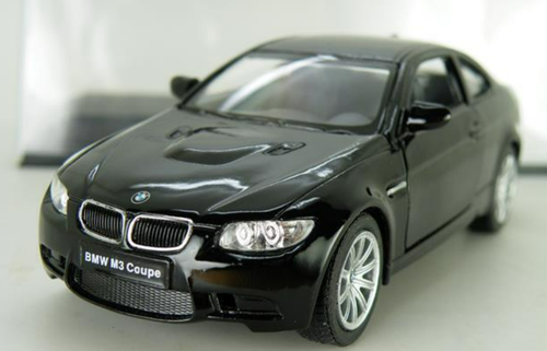 1/36 Kinsmart BMW M3 E92 (Black) Diecast Car Model (new no retail