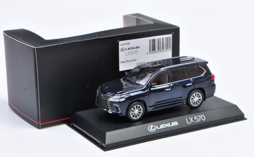 1/43 Dealer Edition Lexus LX LX570 LX 570 (Deep Blue Mica) Diecast