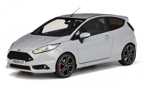 1/18 OTTO 2016 Ford Fiesta ST200 (Grey) Car Model - LIVECARMODEL.com