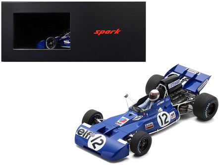 1/18 Spark 1971 Formula 1 Tyrrell 003 No.12 Winner British