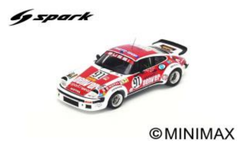 1/18 Spark 1980 Porsche 934 No.91 24H Le Mans C. Bussi - B. Salam - C. Grandet Car Model