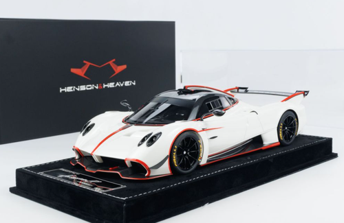 1/18 HH Model Pagani Huayra R (Pearl White) Resin Car Model