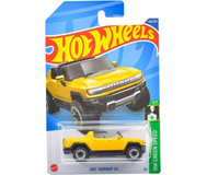 1/64 Hot Wheels GMC Hummer EV (Yellow) Diecast Car Model